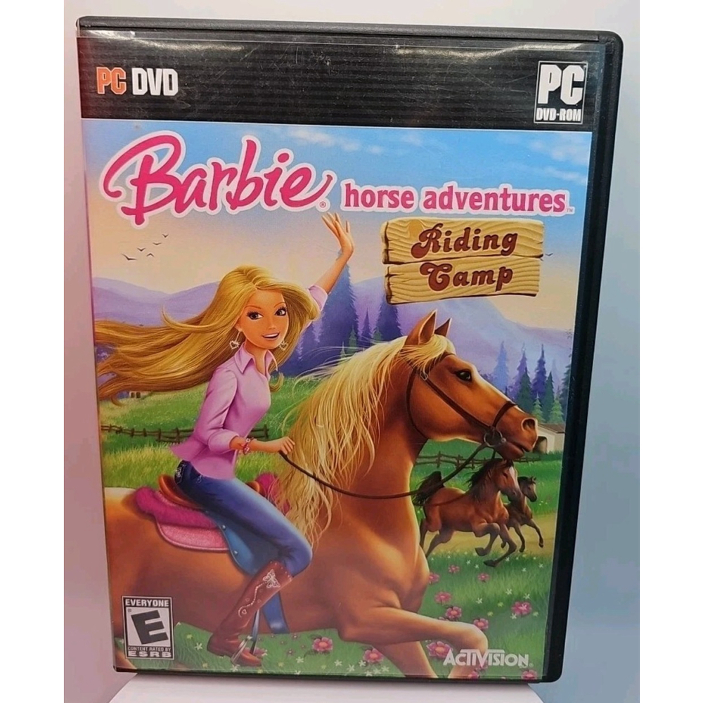 Barbie Horse Adventures: Riding Camp (PC DVD-ROM, 2008, Activision)